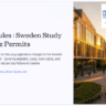 Guide on New Rules Affecting All Sweden Study Residence Permits